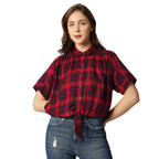 Pepe Jeans WomenS Regular Fit Checked Shirts