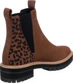 TOMS Dakota Water Resistant Dark Ember Oiled Nubuck/Cheetah 8.5 B (M)
