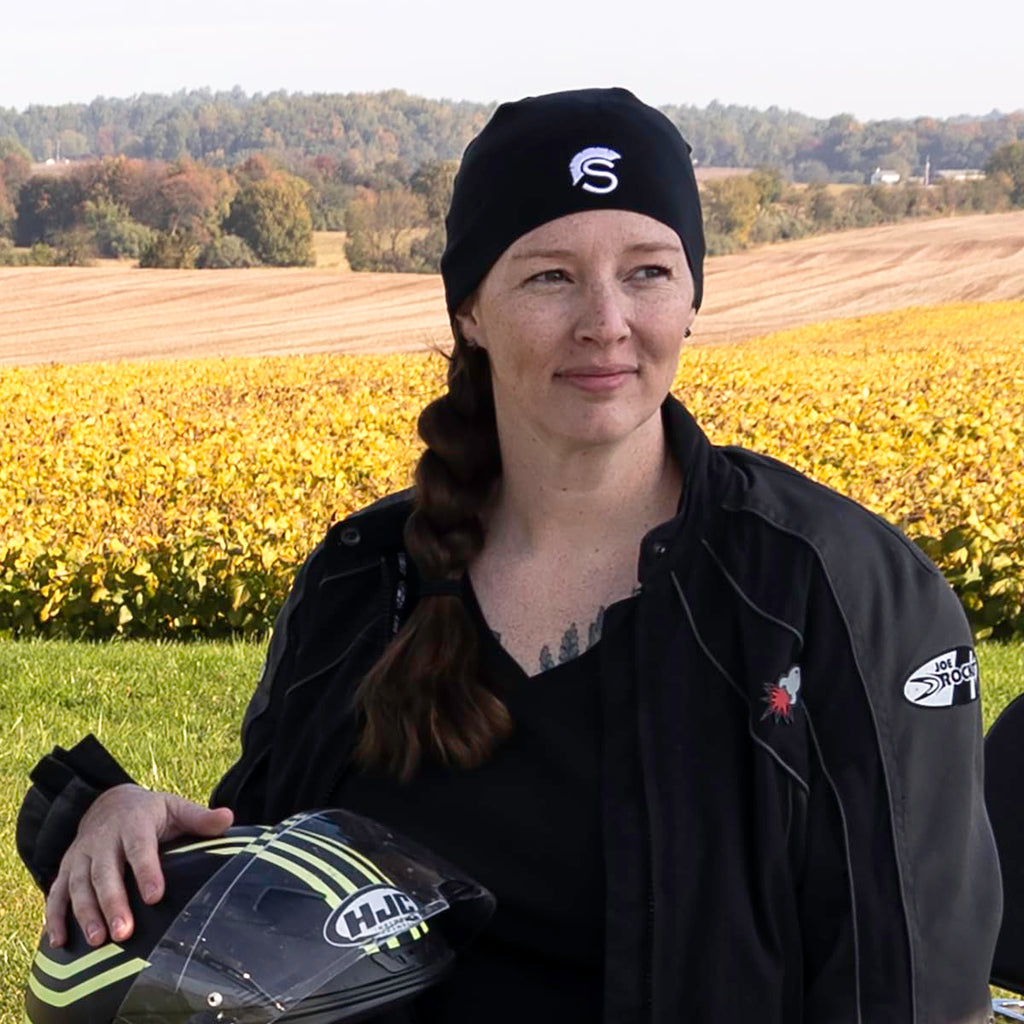 Scipio  SCBEANIEBK Mens Knit Cuffed Beanie Logo Cuff Knit Watch Hat Skull Cap One Size - Black