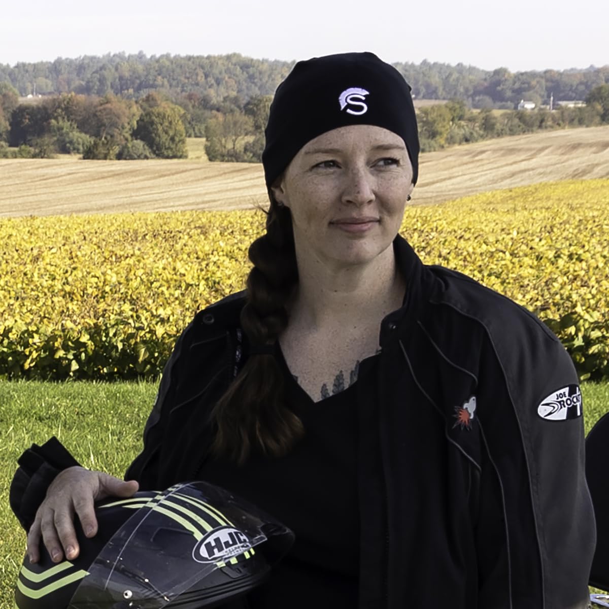 Scipio  SCBEANIEBK Mens Knit Cuffed Beanie Logo Cuff Knit Watch Hat Skull Cap One Size - Black