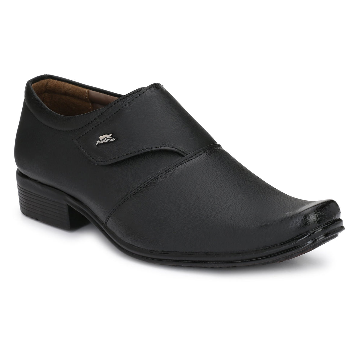 Fashion World Mens Faux Leather Black Formal Shoes (1031)/ Best Office Shoes 10
