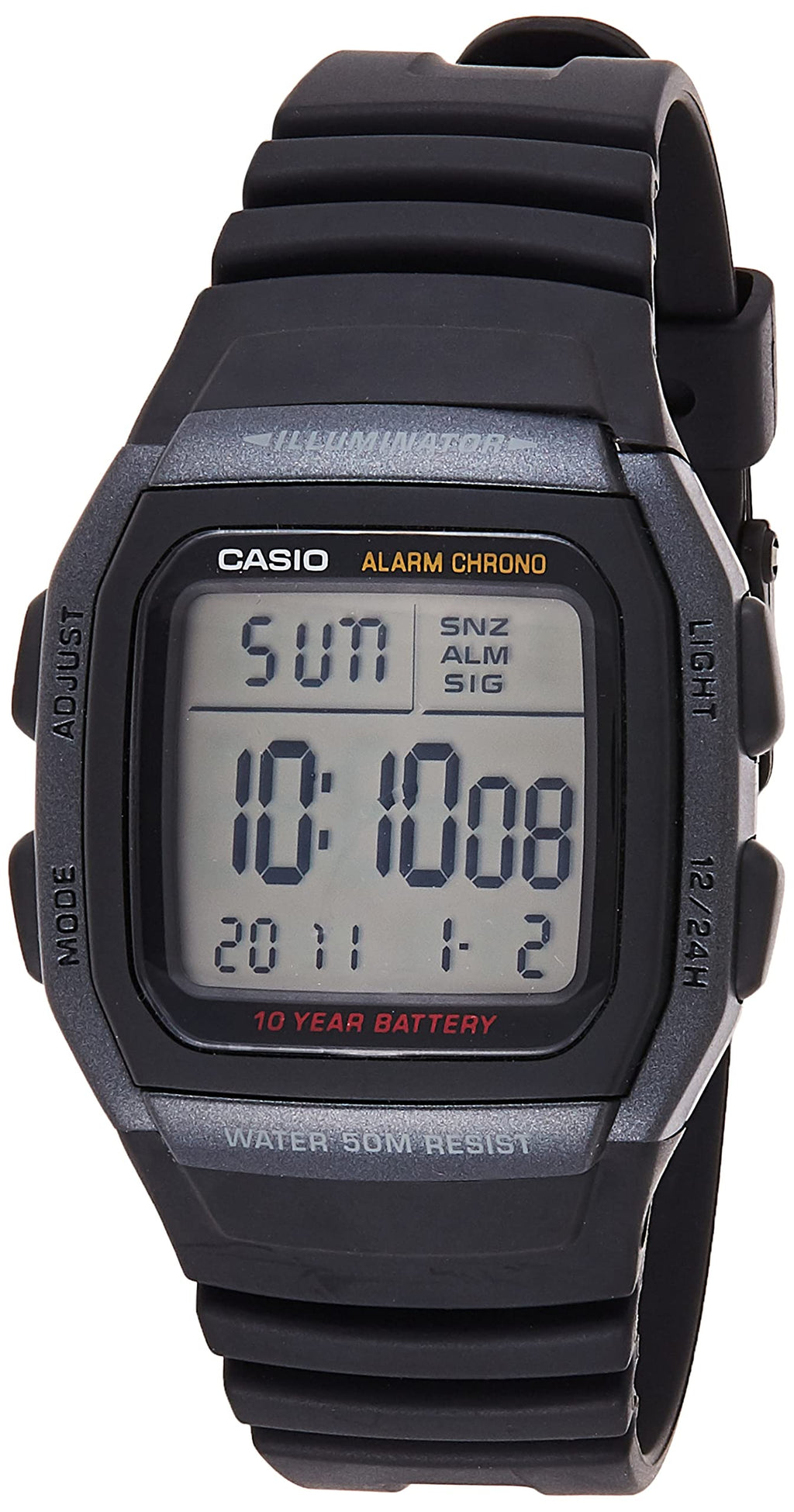 Casio Men's W96H-1BV Classic Sport Watch