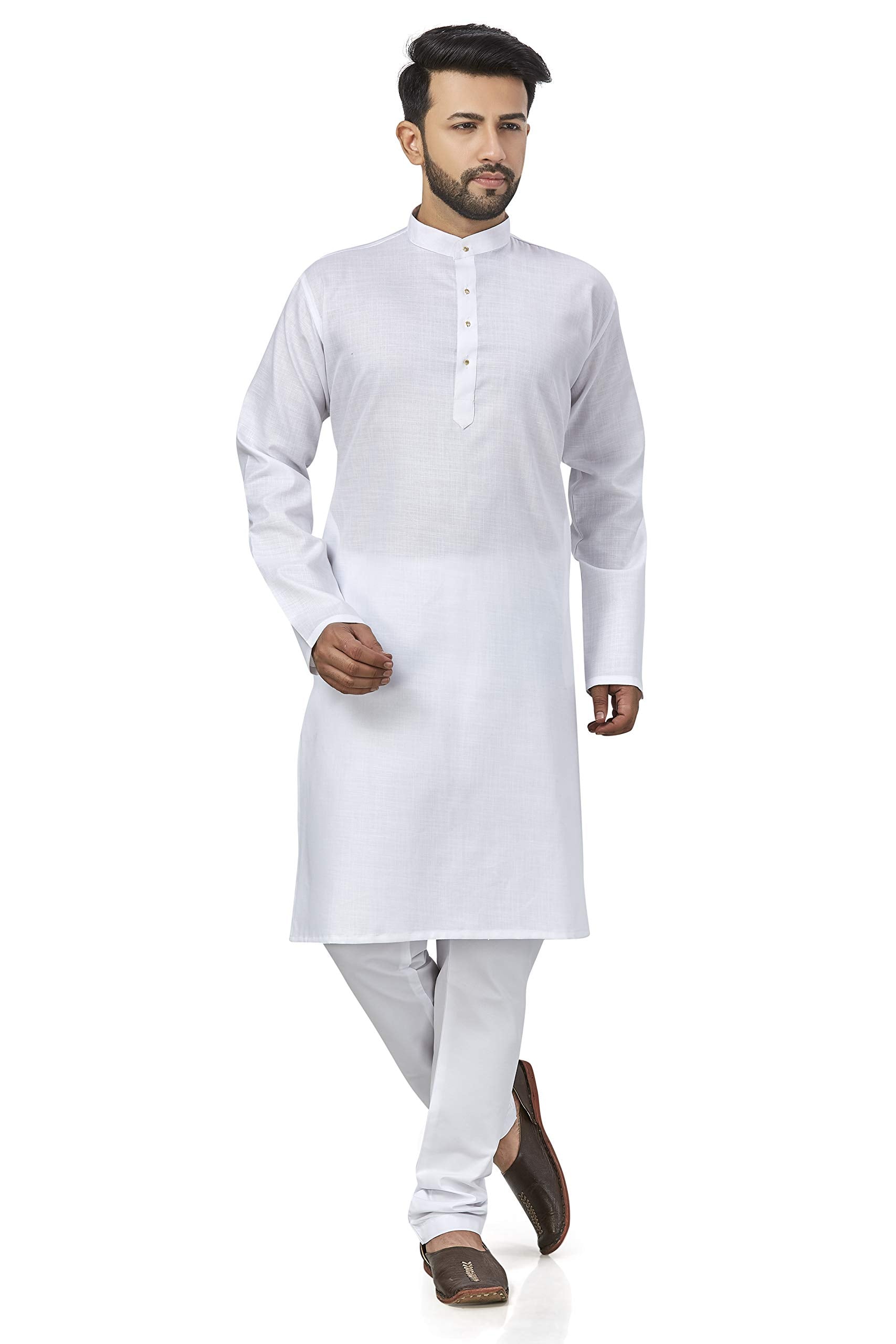 Be Active MenS Traditional Solid Full Sleeves Kurta || Cotton Kurta For Men || Men Kurta For Wedding || Kurta For Men (Rfsk0001