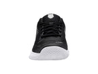 K-Swiss Women's Hypercourt Express 2 Tennis Shoe, Black/White/Silver, 8.5 M