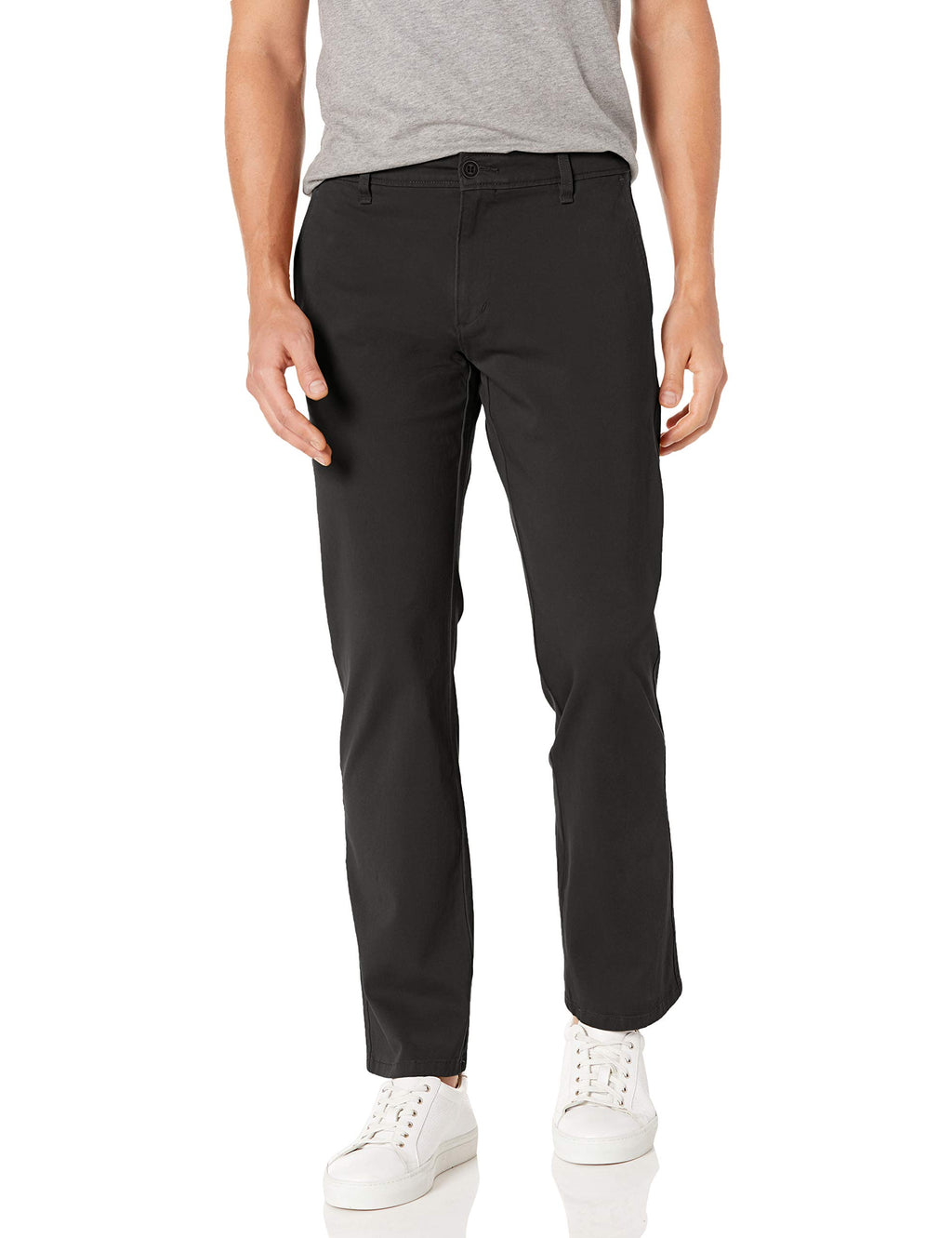 Dockers Men's Straight Fit Ultimate Chino with Smart 360 Flex (Regular and Big & Tall), Steelhead, 32W x 32L