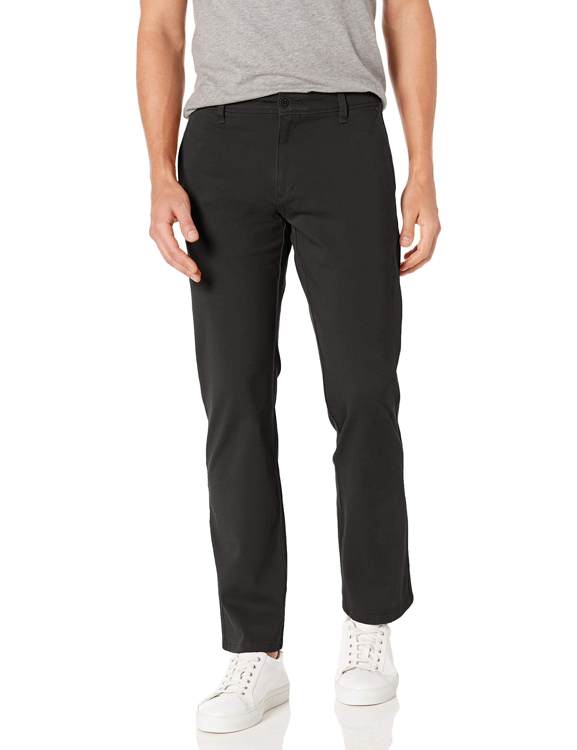 Dockers Men's Straight Fit Ultimate Chino with Smart 360 Flex (Regular and Big & Tall), Steelhead, 32W x 32L