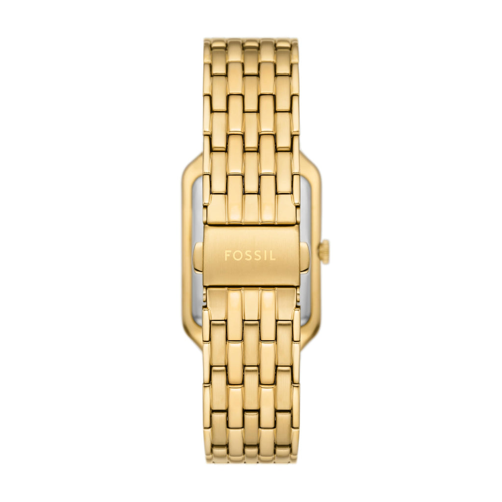 Fossil Women's Raquel Quartz Stainless Steel Three-Hand Watch, Color: Gold (Model: ES5341)