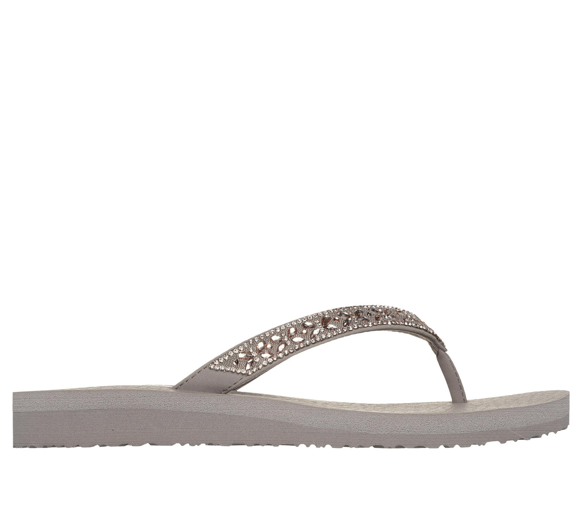 Skechers Women Meditation Taupe Slippers 47