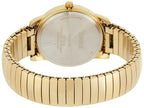 Timex Men's Easy Reader 35mm Watch - Gold-Tone Case White Dial with Gold-Tone Tapered Expansion Band