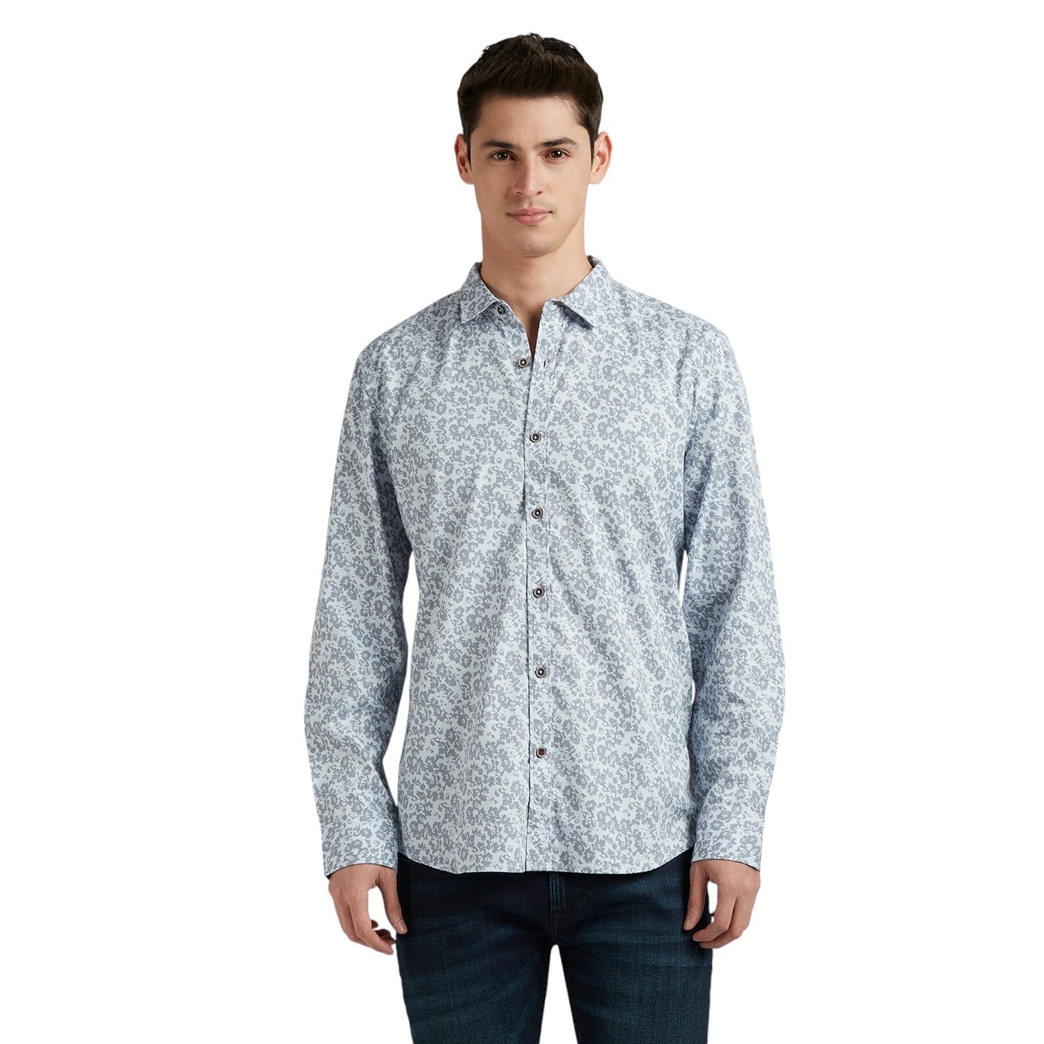 Pepe Jeans MenS Regular Fit Shirt (Pm308889_Grey