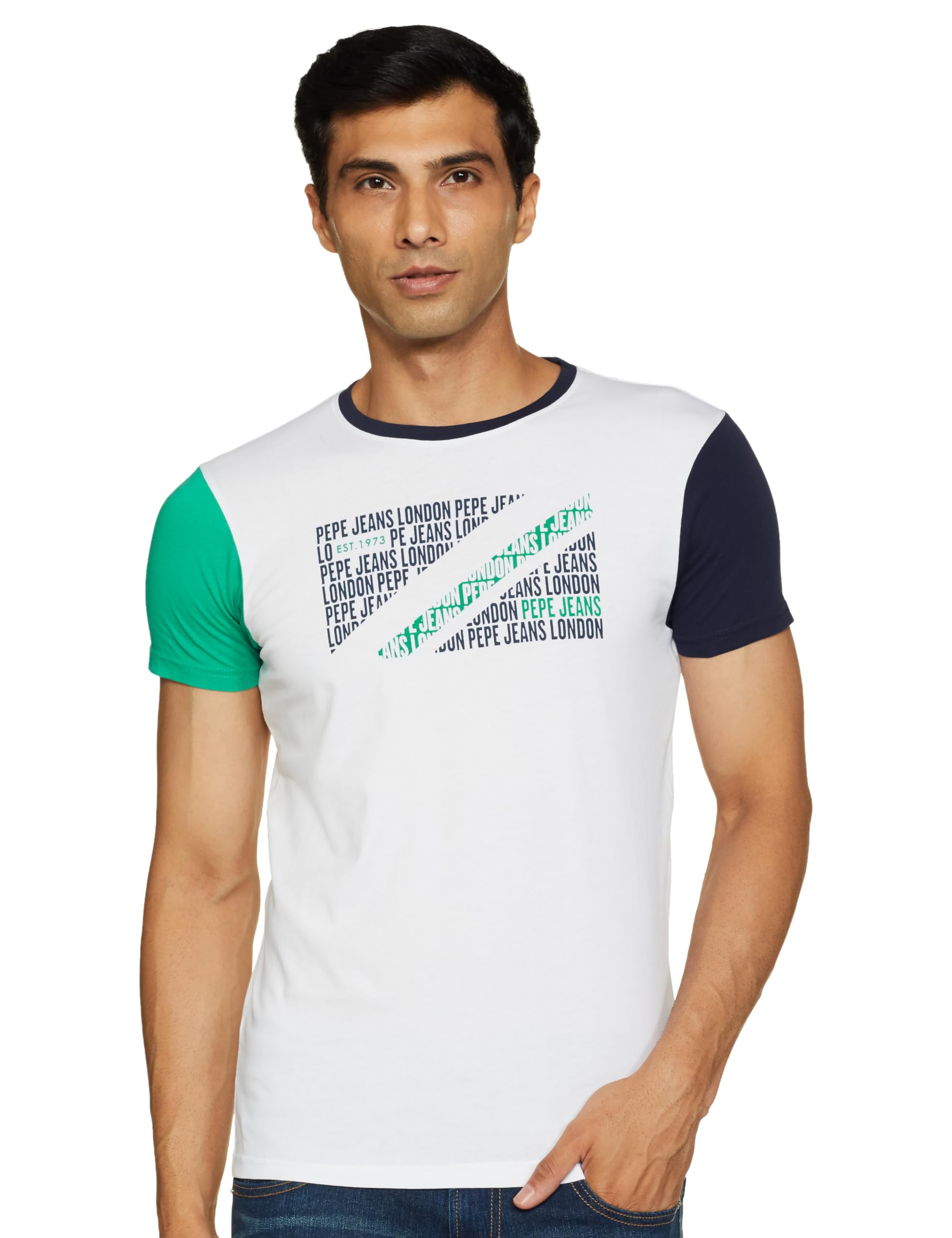 Pepe Jeans MenS Slim Fit T-Shirt (Pm509186_White