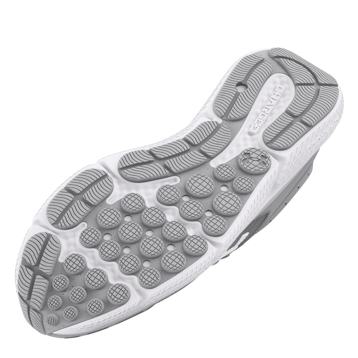 Under Armour Men's Charged Assert 10, (102) Mod Gray/Mod Gray/White, 14, US