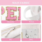 COSHAYSOO Clear PENS Makeup Bag for Women Lady Work Office Cosmetic Accessories Stuff Organizer