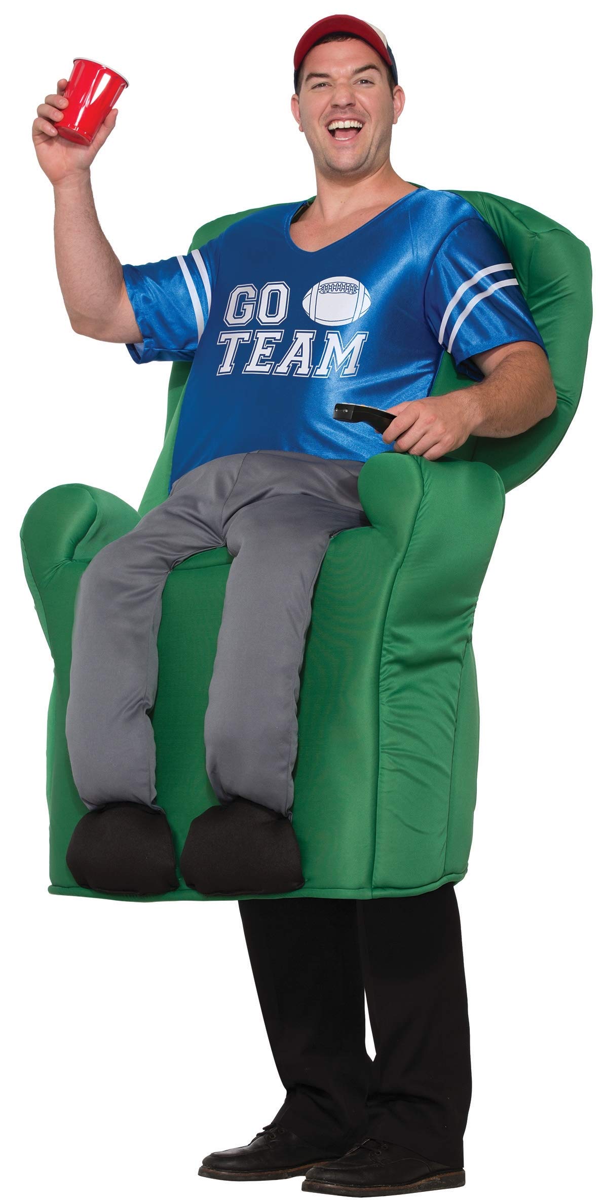 Forum Men's Armchair Quarterback Deluxe Costume, As Shown, STD
