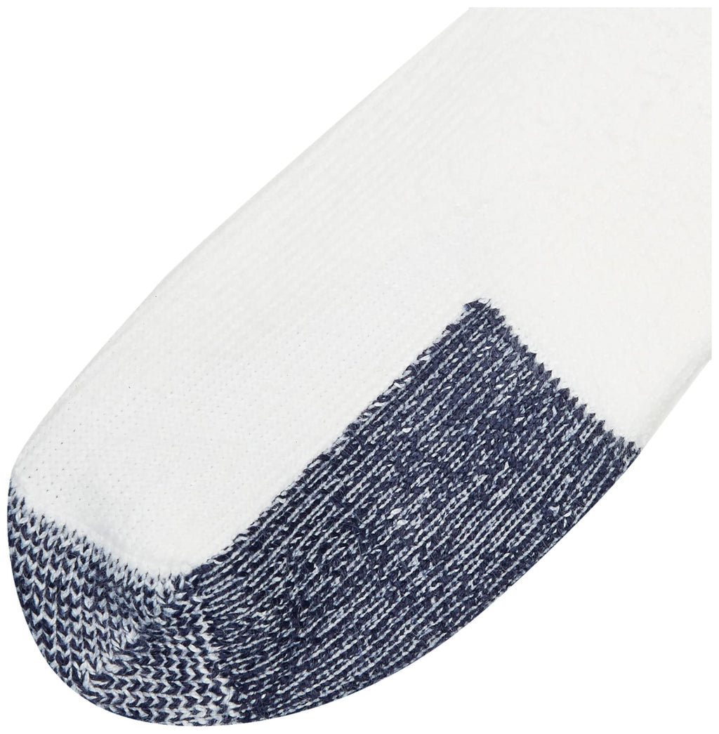 Thorlos Mens JMX Maximum Cushion Ankle Running Sock, White(1 Pair), Large US