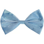 Vibrant Light Blue Bow Tie - 3.25 x 6, 1 Count - Premium Quality Fabric, Adjustable & Stylish - Perfect for Events & Photoshoots