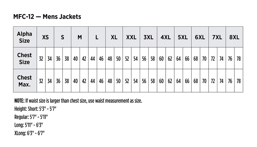 Red Kap Men's Solid Team Jacket, Navy, Long Medium