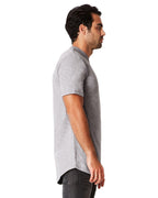 Mens cotton Long Body crew - BLAcK - S(D0102H7NE4X)