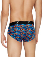 XYXX Mens Micro Modal Briefs - Ace & Shuffle Underwear for Men with No-Marks Waistband - Ultra-Light, Antimicrobial, Moisture A