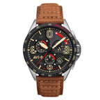 AVI-8 P-51 Mustang Blakeslee Chronograph Bronze Oak Quartz AV-4077-02 Men's Watch