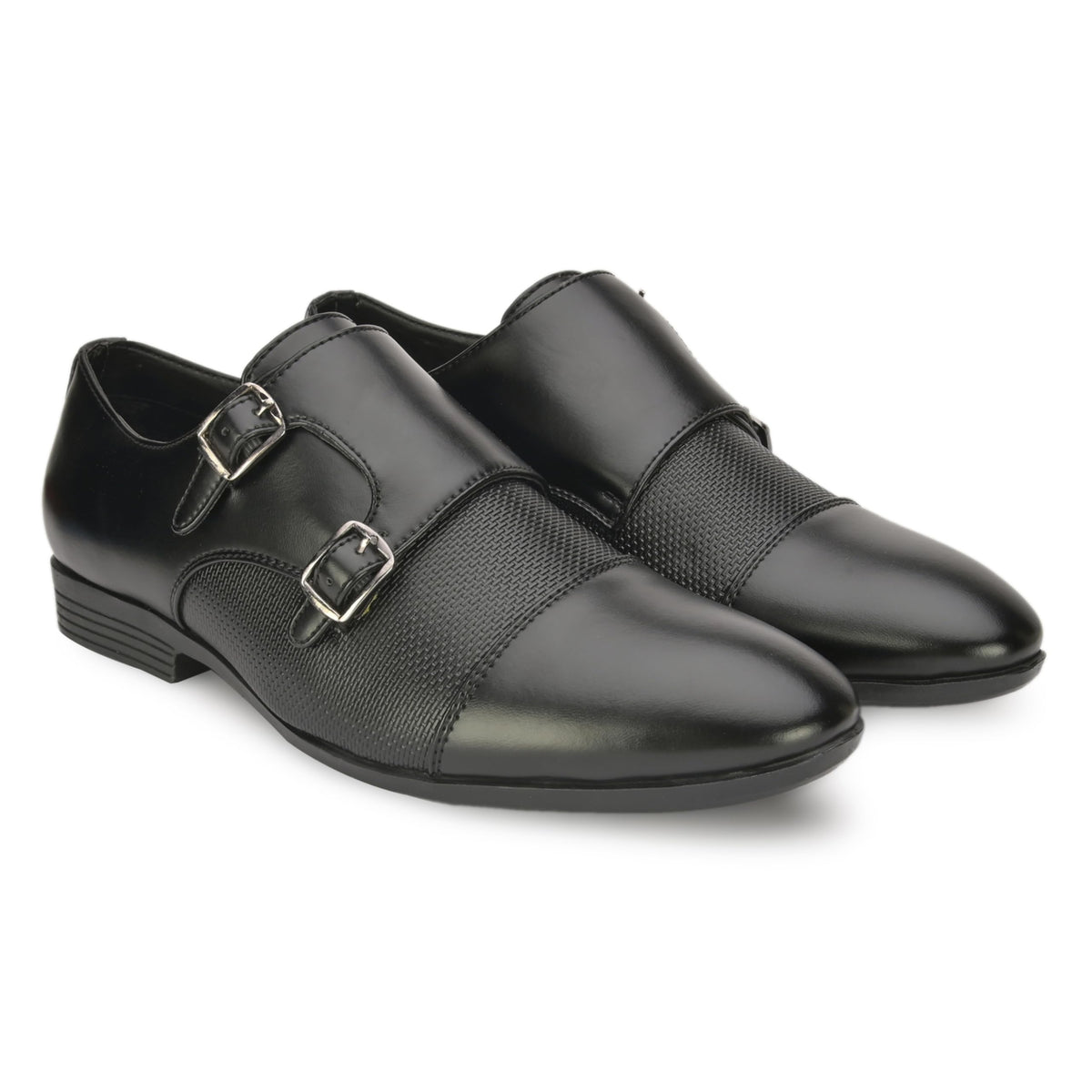 STANPHORD Mens Quester Black Formal Shoes_6 UK (TPRL 2014) 6