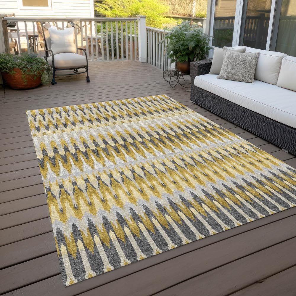 Chantille ACN860 Gold 9' x 12' Rug