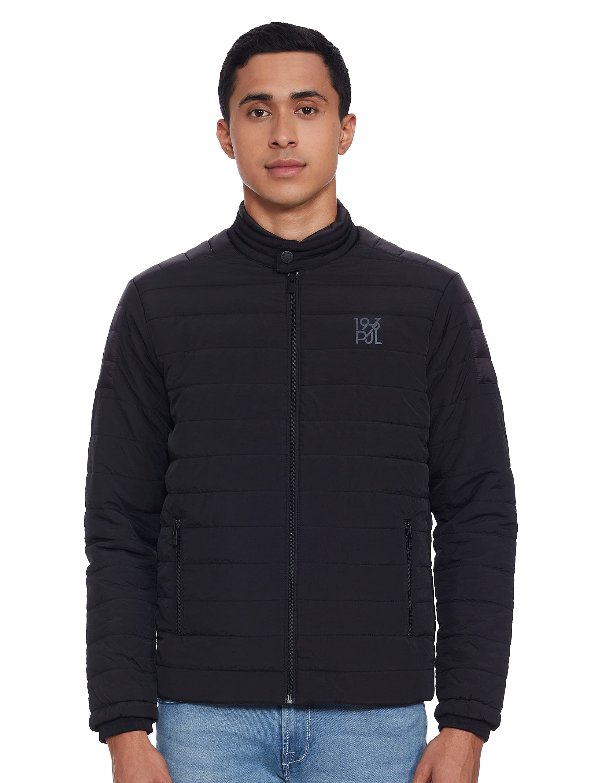 Pepe Jeans Cotton Blend MenS Standard Length Jacket Black S, Small