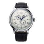 Orient Bambino Version 8 Classic Leather Strap White Dial Automatic RA-AK0701S10B RA-AK0701S30B Men's Watch