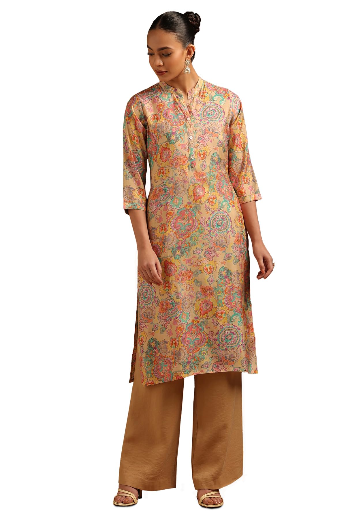 Soch Women Muslin Botanical Kurta