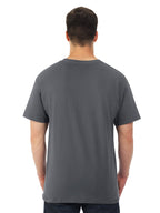 Fruit of the Loom Mens Heavy Cotton HD V-Neck T-Shirt (39VR) -White -XL