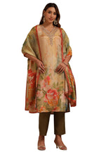 Soch Women Floral Print Suit Set with Zari