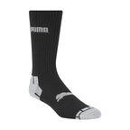 PUMA mens PUMA Men s 6 Pack Crew Socks, Black/Grey, 10 13 US