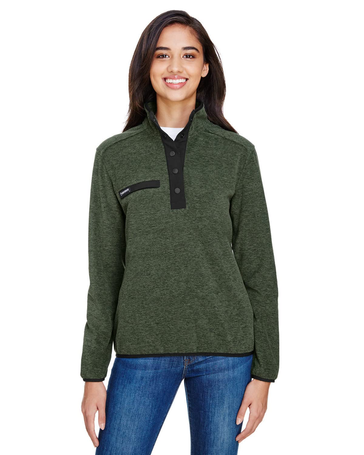 Denali Melange Mountain Fleece Pullover - cHARcOAL - S(D0102H78cZJ)