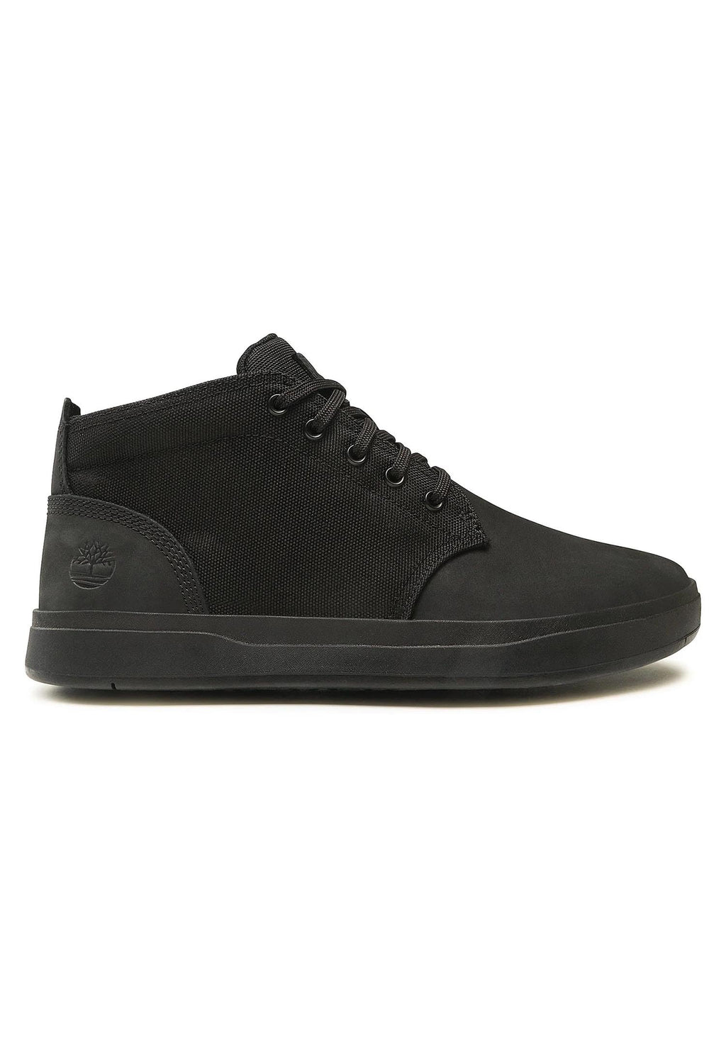 Timberland Men's Davis Square Chukka Shoe, Blackout Nubuck, 10