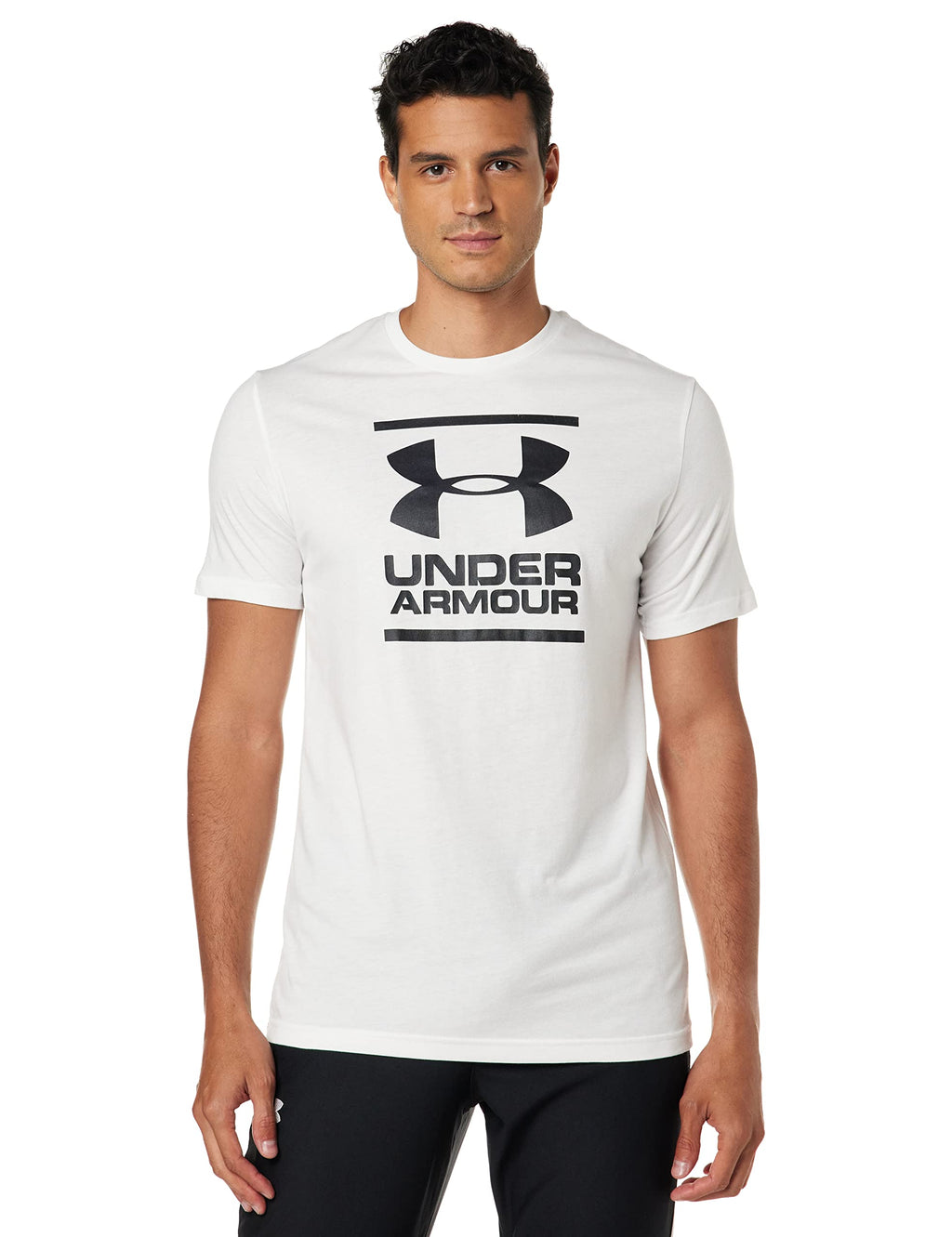 Under Armour Men's UA GL Foundation Short Sleeve T-Shirt LG White