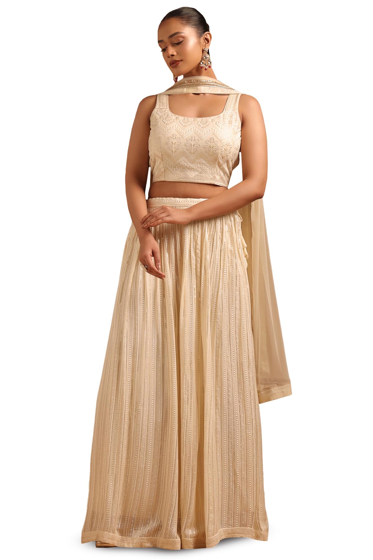 Soch Women Georgette Unstitched Dupatta