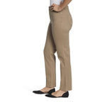 Gloria Vanderbilt womens Amanda Classic High Rise Tapered Jean, Hazelnut, 14 Petite Regular