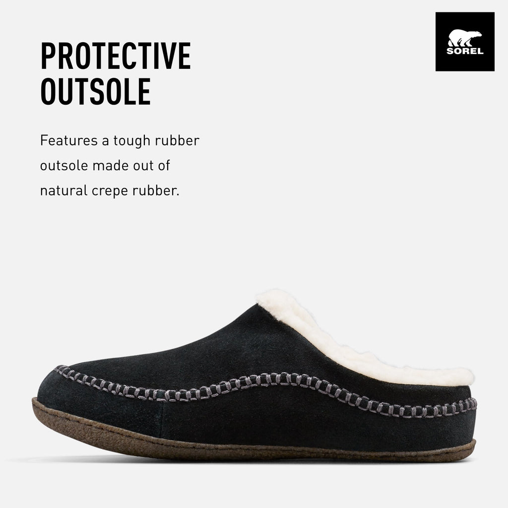 SOREL Men's Falcon Ridge II Shoes - Black, Dark Stone - Size 9