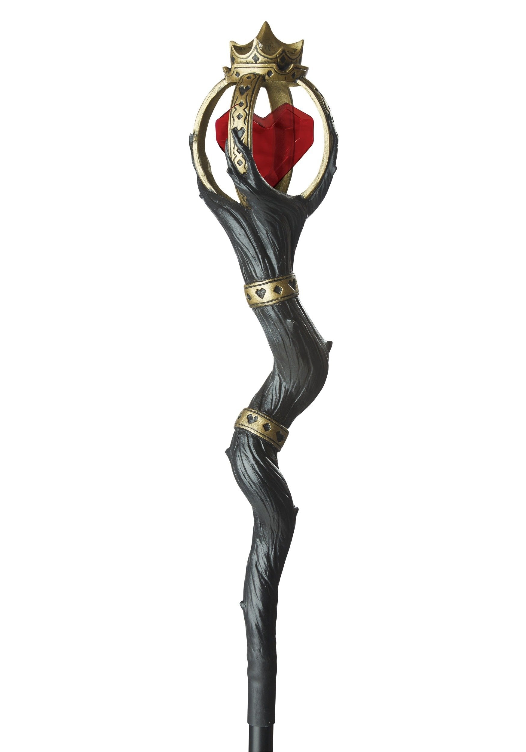 Queen of Hearts Staff - ST Gray