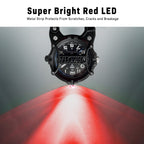 Dakota Watch Microlight, Clip Watch, Flashlight and Watch, Outdoor Gifts for Men, Use for Field and Work Watch, Tactical Watch w