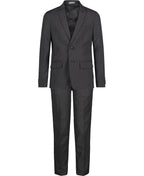 Van Heusen Boys' Big 2-Piece Formal Suit Set, Mini Black, 20 Husky