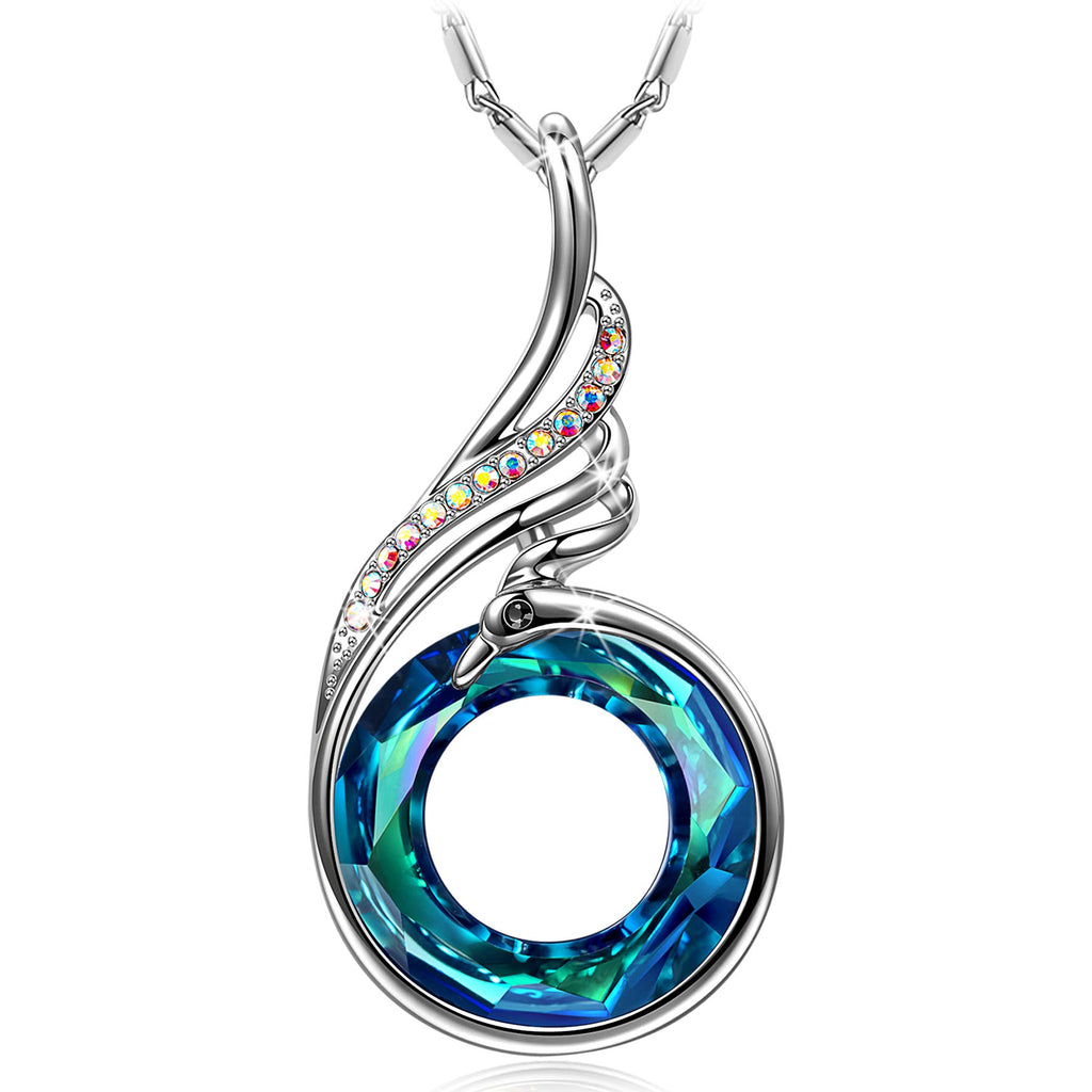 Kate Lynn Crystal Necklaces for Women Jewelry for Women Phoenix Necklace Pendant Birthday Gifts for Women Christmas Gifts for Mo