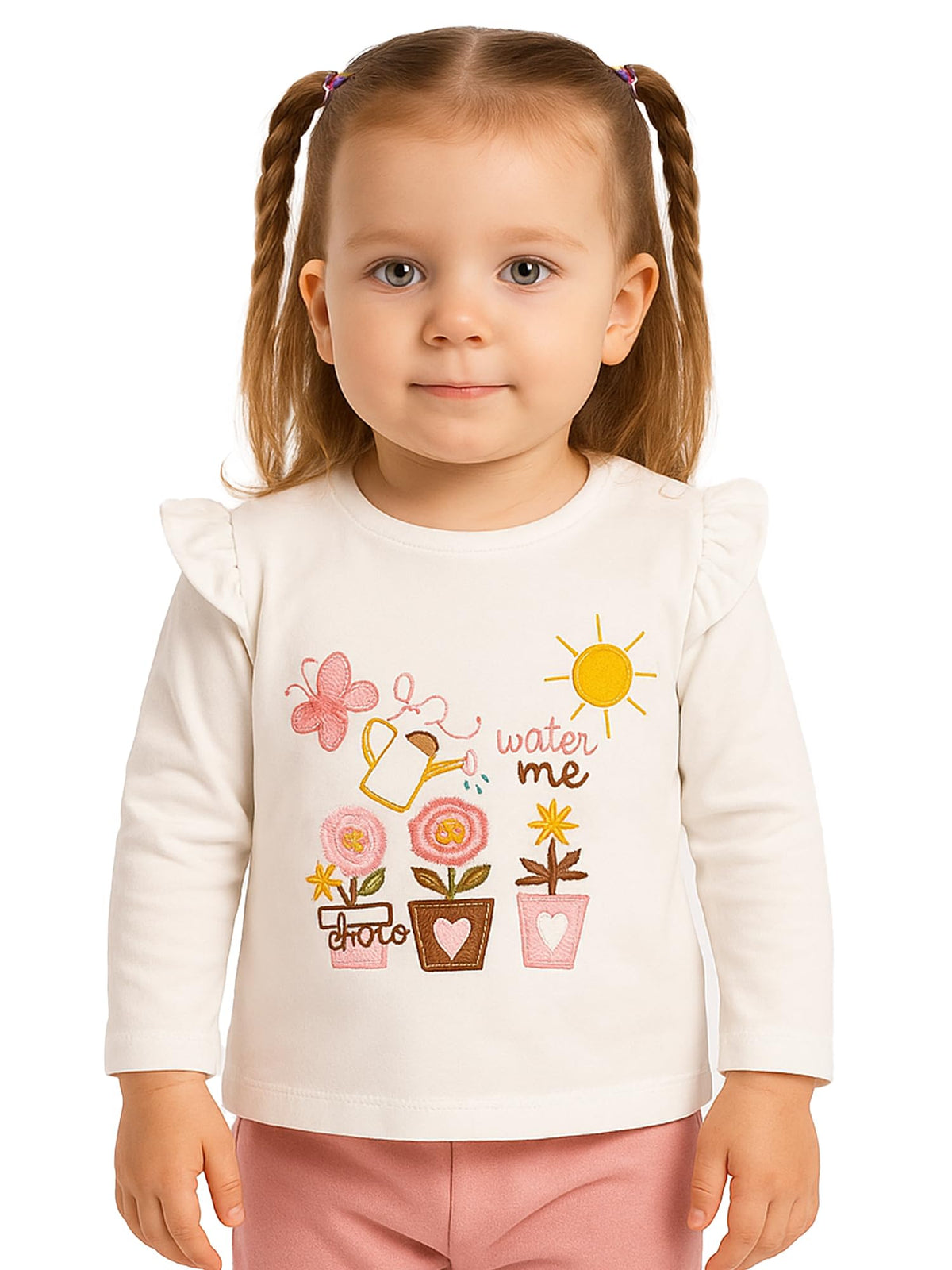 BODYCARE Kids Inafant Girls TShirt Pack of 1 | Cotton | | Skin Friendly Regular Fit | Soft Breathable Fabric Comfortable & Dura 18-24
