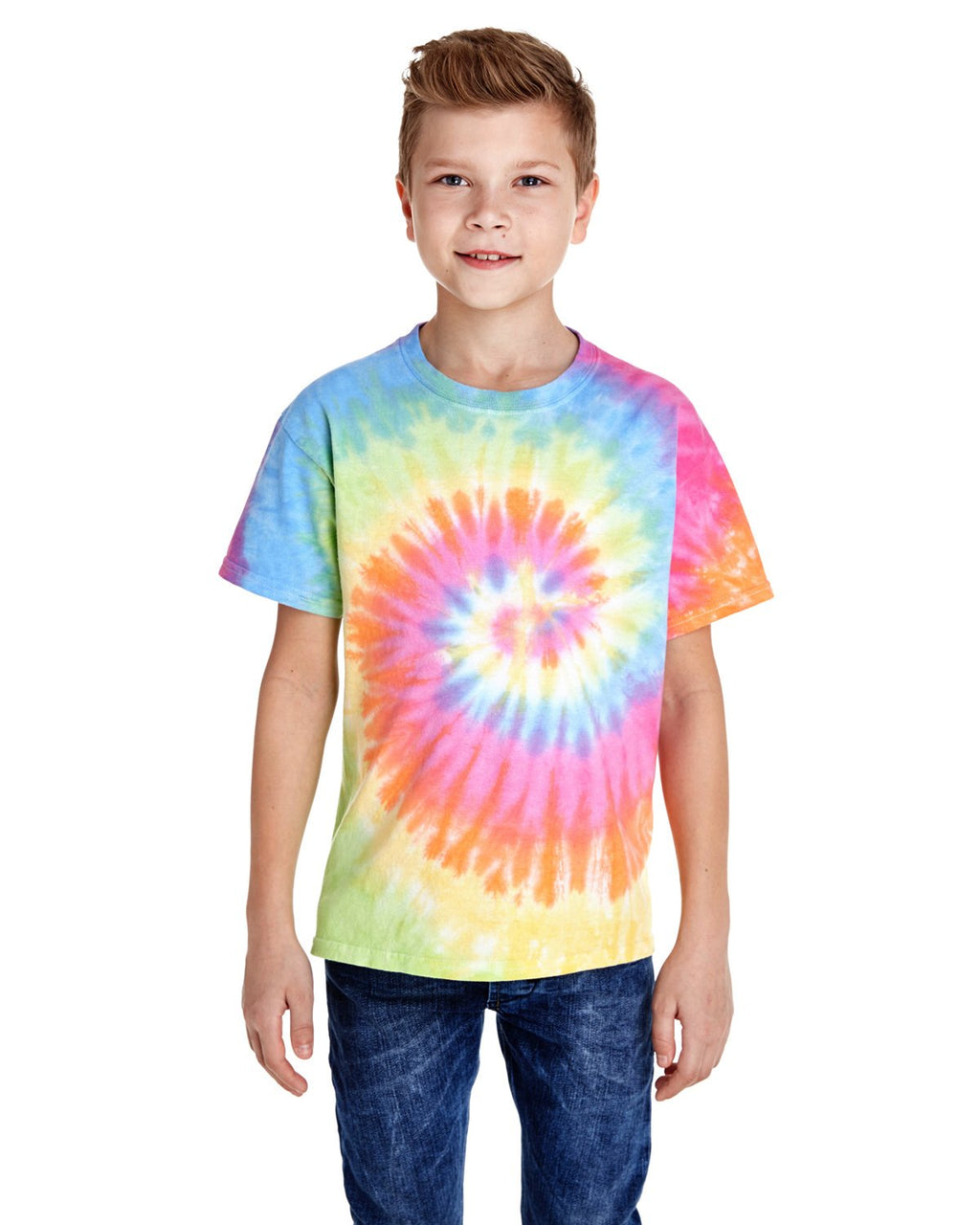 Youth 54 oz 100% cotton T-Shirt - SATURN - XS(D0102H786LP)