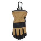 Winter Leather Gloves CMN35159 - Work Gloves Goatskin Leather Fleece Lined with Thinsulate Winter Gloves Men Women Driving Utili