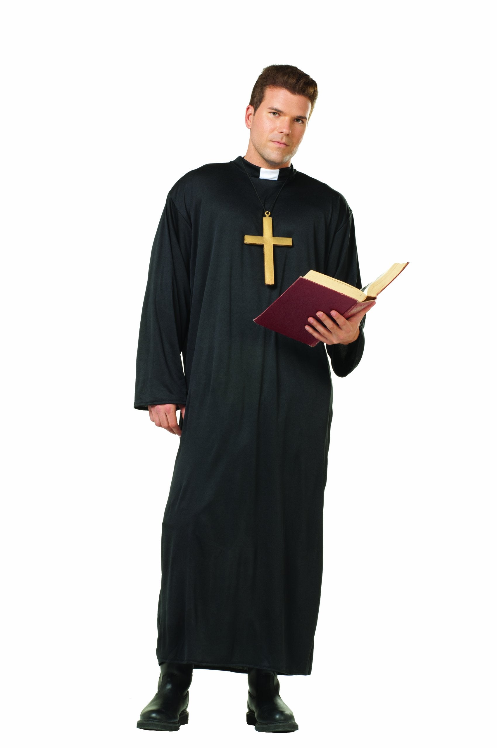 RG Costumes Priest, Black, One Size