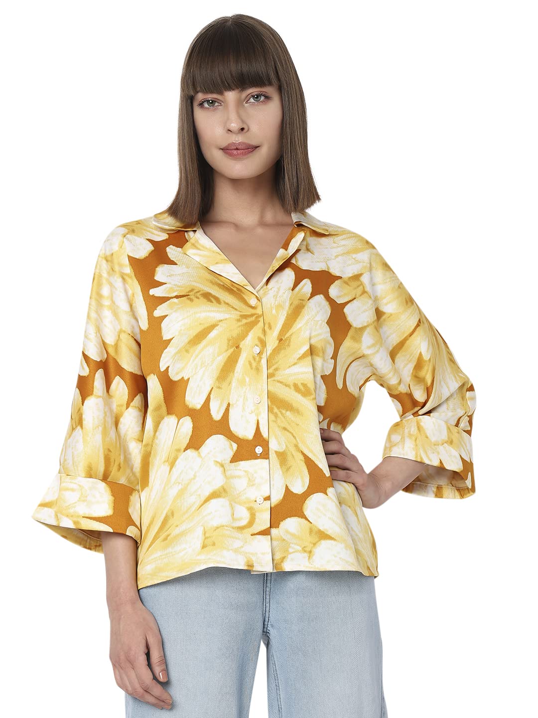 Vero Moda Regular Shirt (10299170_Inca Gold_L)