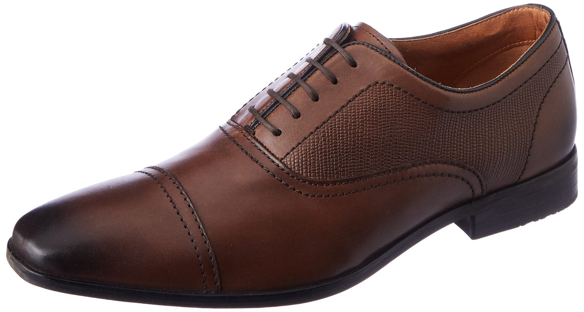 Hush Puppies Mens Baker Oxford E Brown Formal Shoes  7 UK (8344045) 7