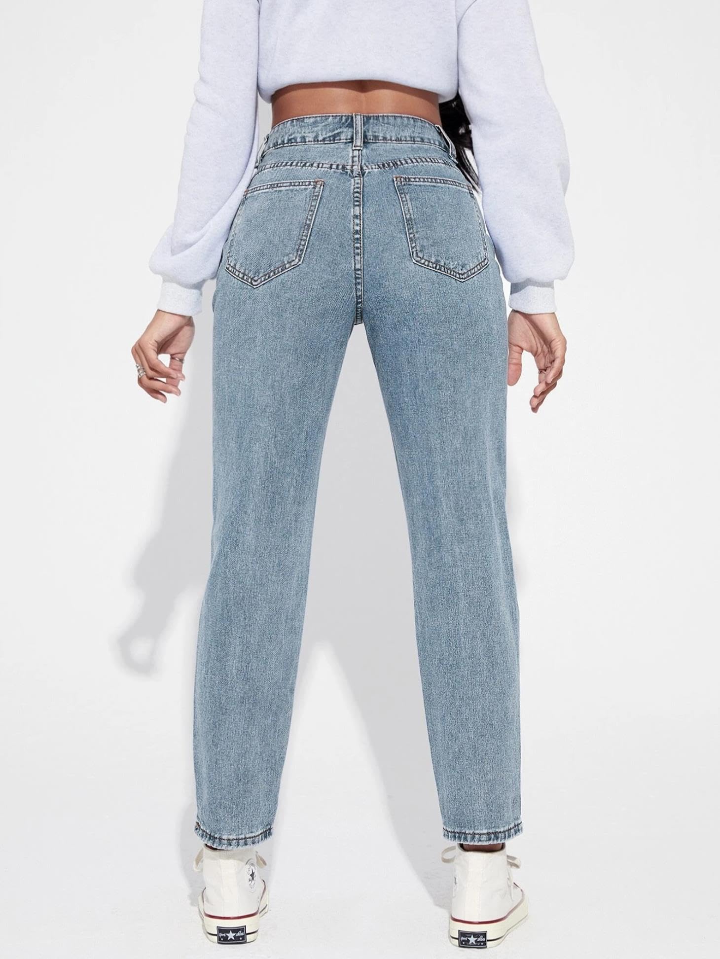 KOTTY Women Regular High Rise Blue Jeans