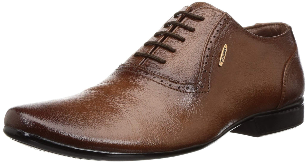 Red Chief Mens Tan Formal Shoes  9 UK (43 EU) (RC1990 006) 9